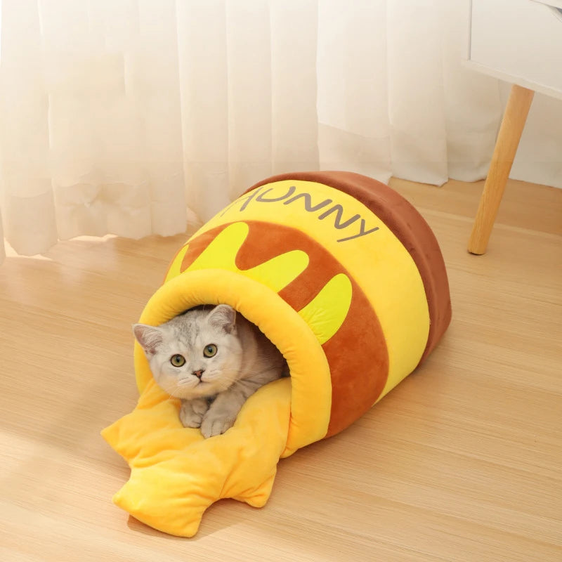 Honey Pot Cave Bed – For Sphynx Cats