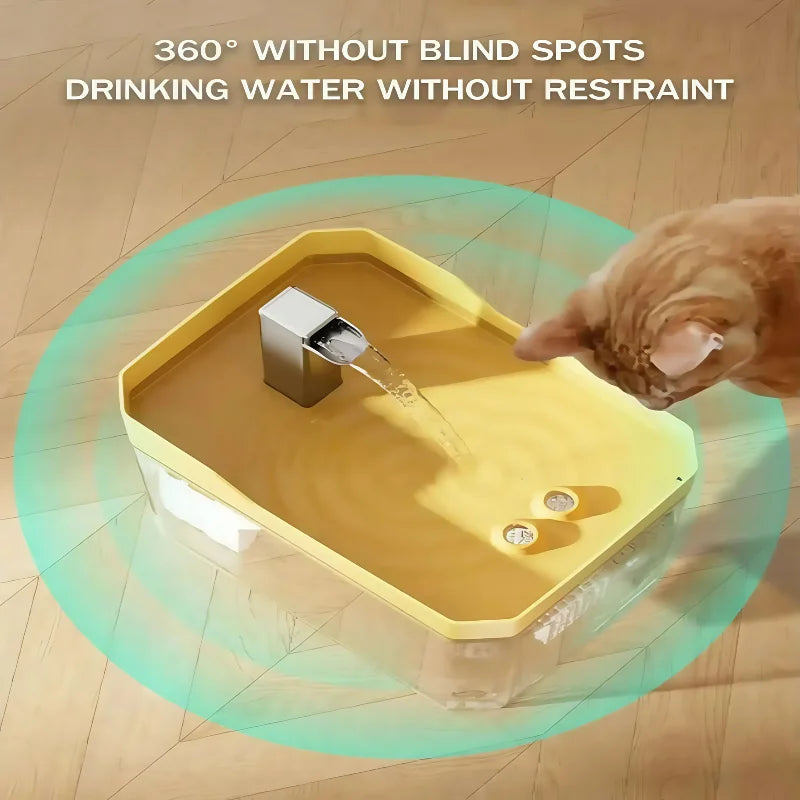 PureFlow™ Cat Water Fountain – 1.5L Smart Hydration